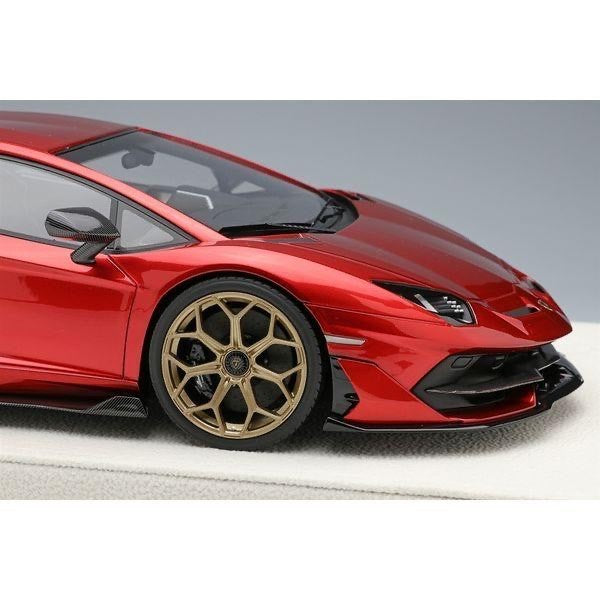 EIDOLON EML025C 1/18 Lamborghini Aventador SVJ 2018 Candy Red / Leighton Wheels