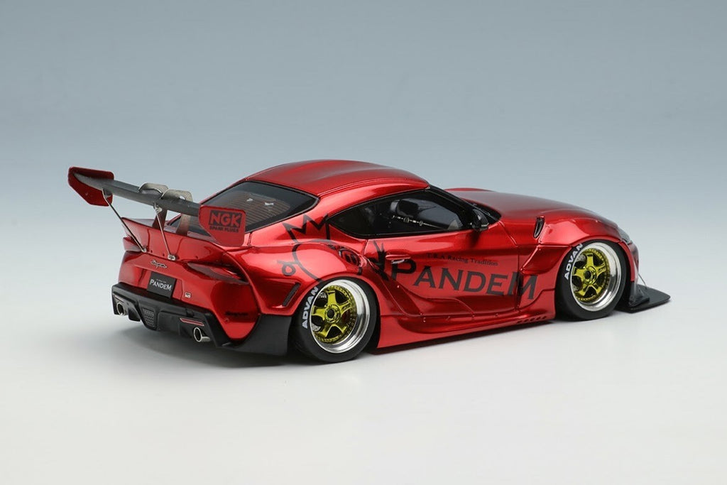Make Up EIDOLON RB007E 1/43 Pandem GR Supra Ver1.5 Candy Red Widebody 2019