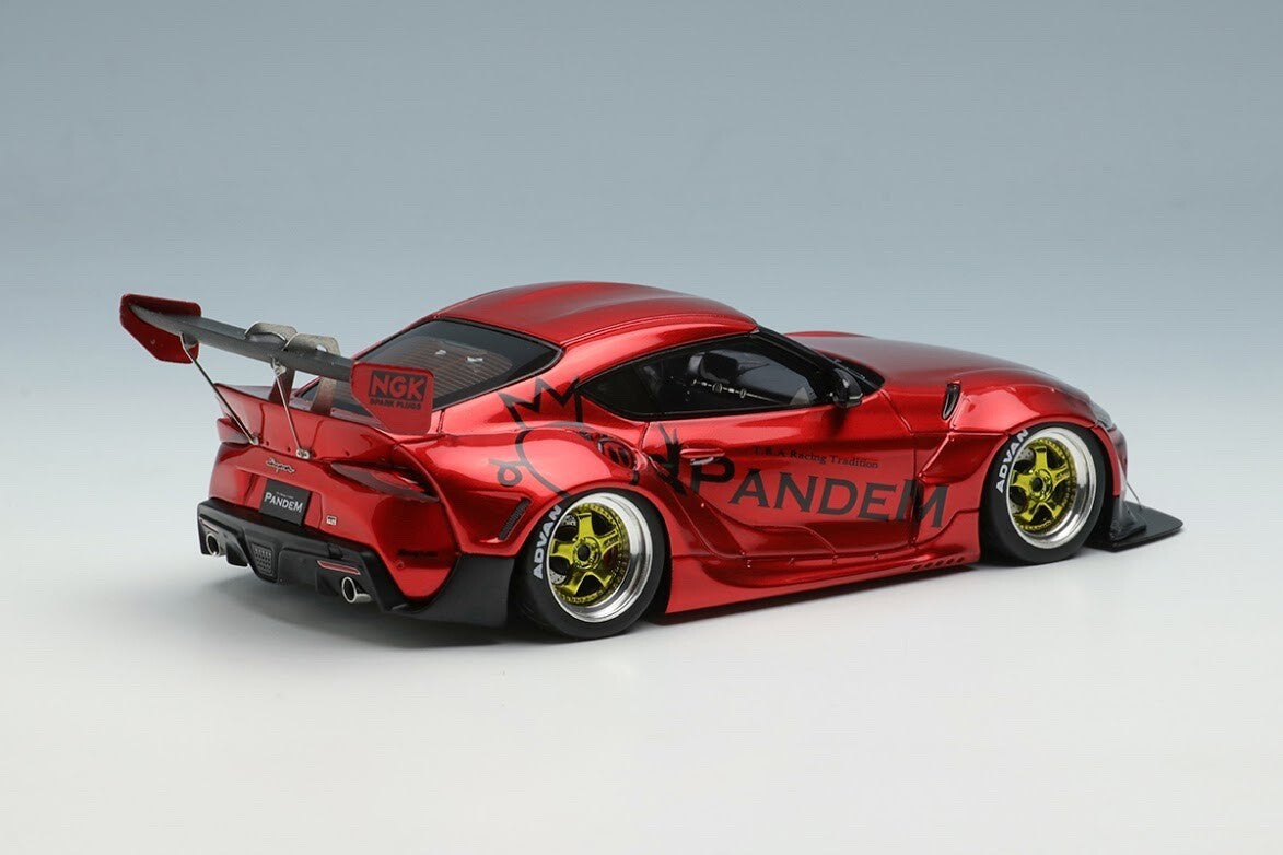 Make Up EIDOLON RB007E 1/43 Pandem GR Supra Ver1.5 Candy Red Widebody 2019