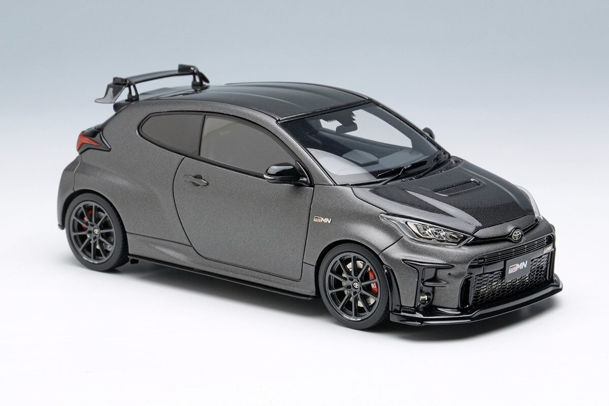 Make Up EIDOLON EM656A 1/43 Toyota GRMN Yaris Circuit Package Matte Steel