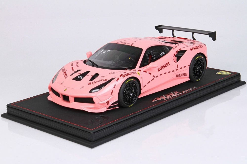 BBR P18195-1V 1/18 Ferrari 488 Challenge 2018 Rolex 24H Daytona Racing Ltd 32pcs