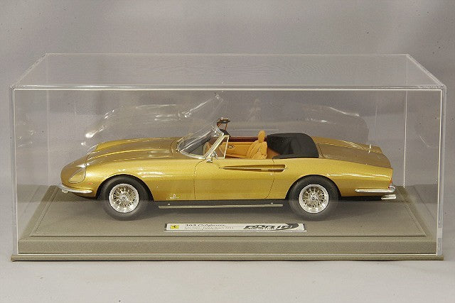 BBR BBRCARS1816A 1/18 Ferrari 365 California Gold Resin
