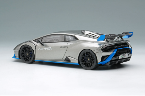 Make Up EIDOLON EM737E 1/43 Lamborghini Huracan STO 2021 Grigio Nimbus/Blue