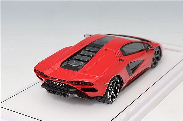 TSM TSM430782 1/43 Lamborghini Countach LPI 800-4 Rosso Mars Red Resin Model Car