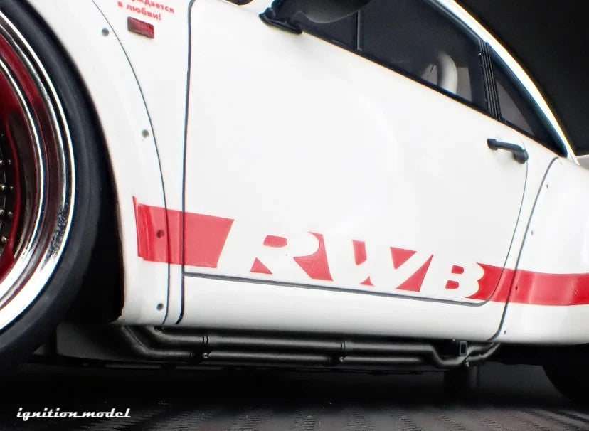 Ignition model IG3880 1/18 RWB Backdate White