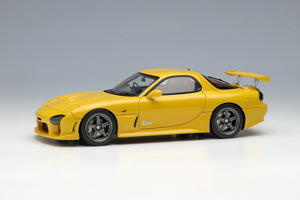 Make Up EIDOLON EM589D 1/43 Mazda RX-7 FD3S Mazdaspeed GT Concept Yellow