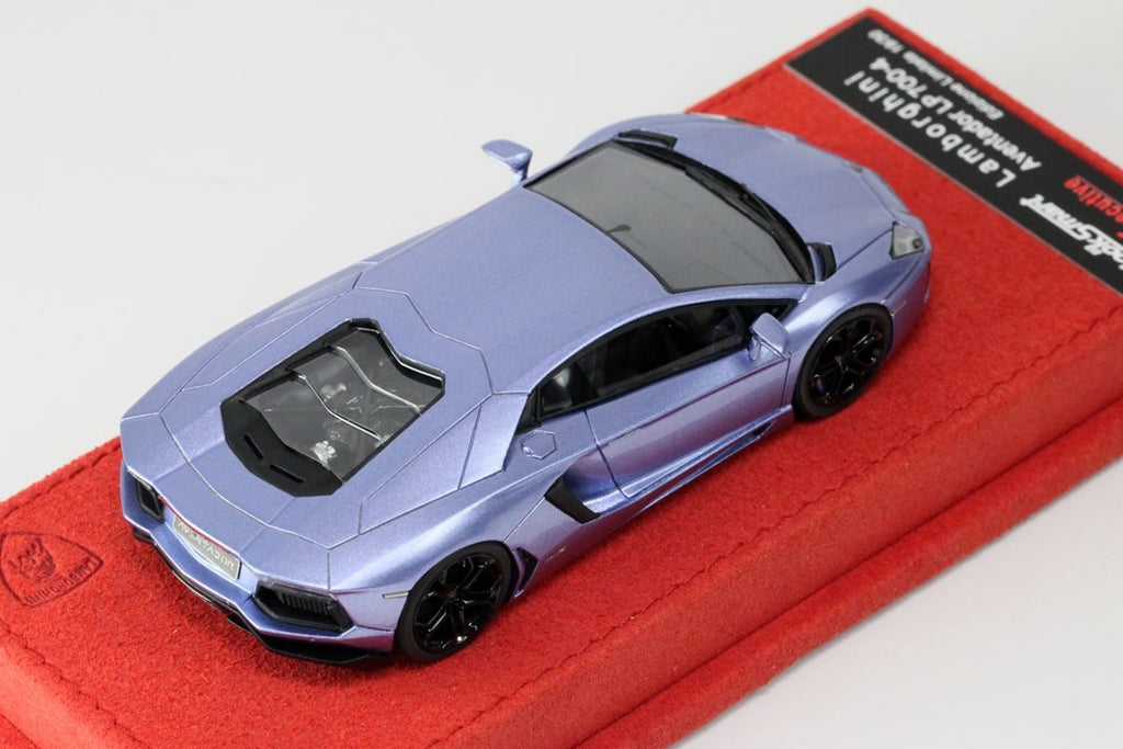 Looksmart LS384EX1 1/43 Lamborghini Aventador LP700-4 Light Violet Met Ltd 30