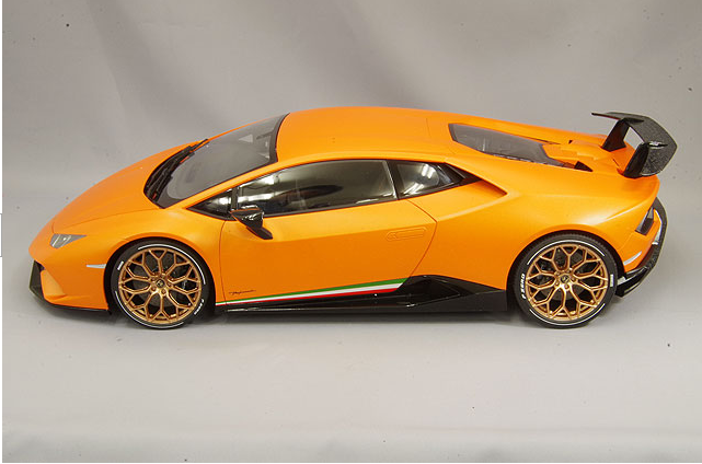 AUTOart 12076 1/12 Lamborghini Huracan Performante Matte Orange Coupe
