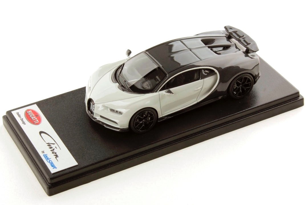Looksmart LS490C 1/43 Bugatti Chiron Sport 2018 Grey Carbon Gris Rafale Metal