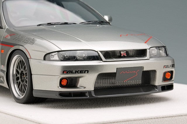 EIDOLON EML179A 1/18 Mine's Skyline GT-R(BCNR33) Sonic Silver Limited 120pcs