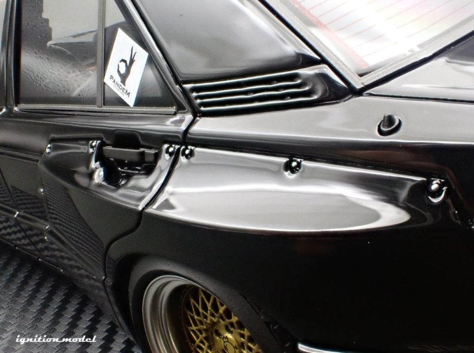 Ignition Model IG3769 1/18 Pandem 190 Black Widebody