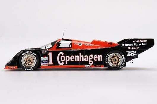 TOP SPEED TS0334 1/18 Porsche 962 Copenhagen IMSA Sebring 12H 1988 #1 Foyt Resin