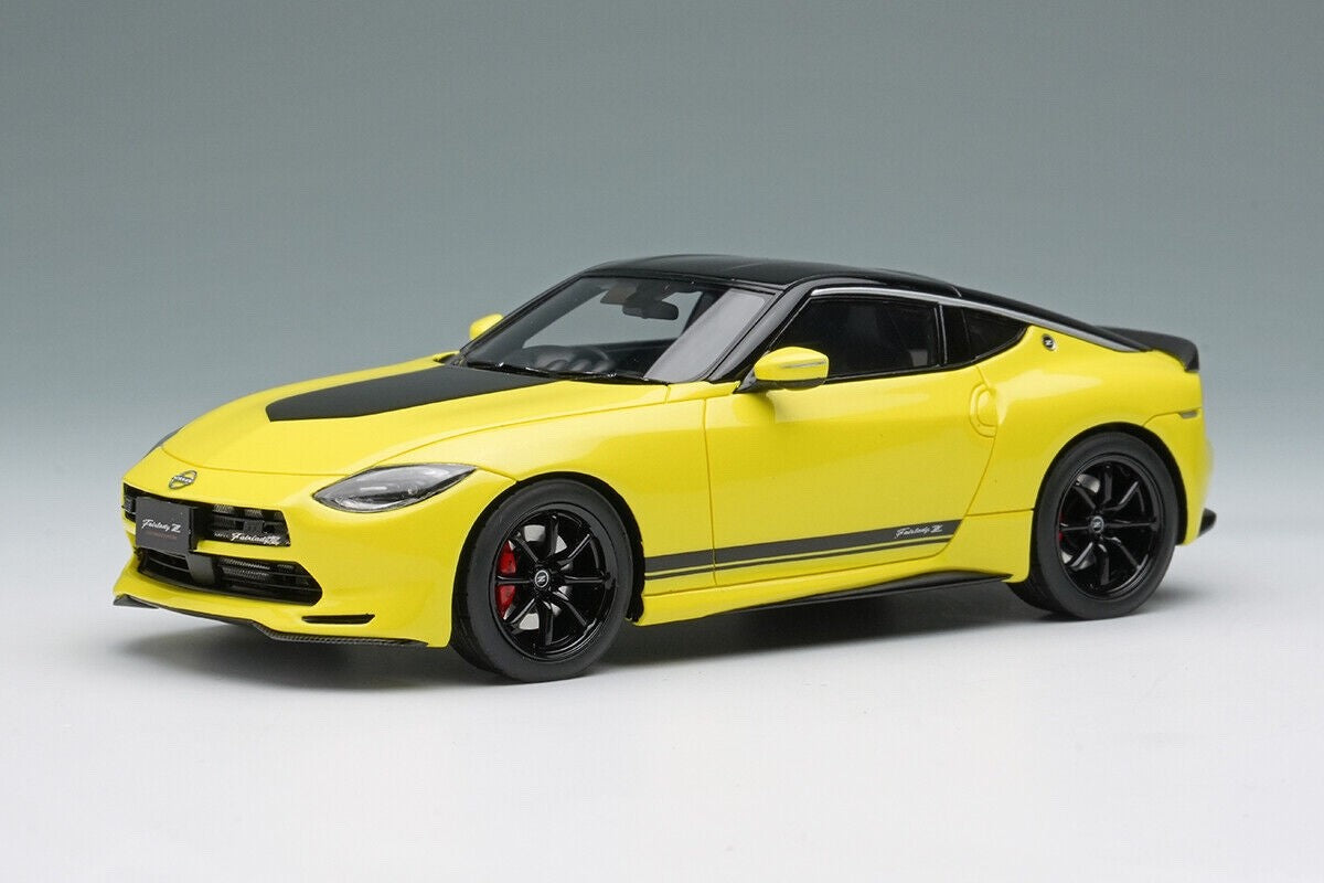 Make Up Eidolon EM735D 1/43 Nissan Fairlady Z Customized Edition 2024 Yellow