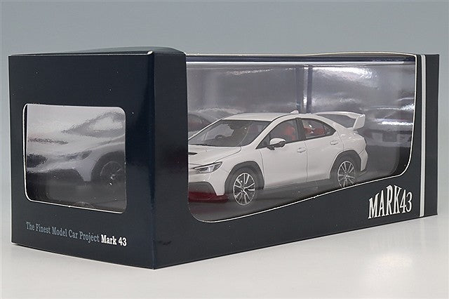 MARK43 PM43158W 1/43 Subaru WRX S4 STI Sport R EX VBH 2022 Ceramic White Resin