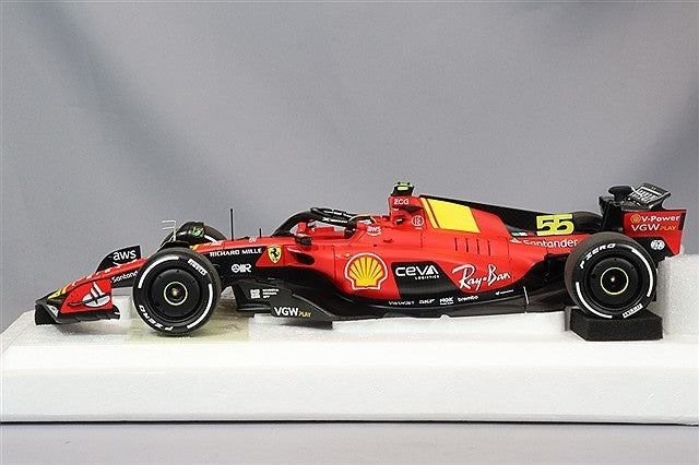 Minichamps x BBR PBBR231875 1/18 Ferrari SF-23 2023 #55 Resin