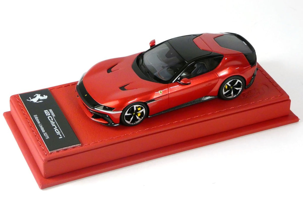 BBR C299FDL 1/43 Ferrari 12 Cilindri Coupe Rosso Imola Deluxe Leather Ltd 75pcs