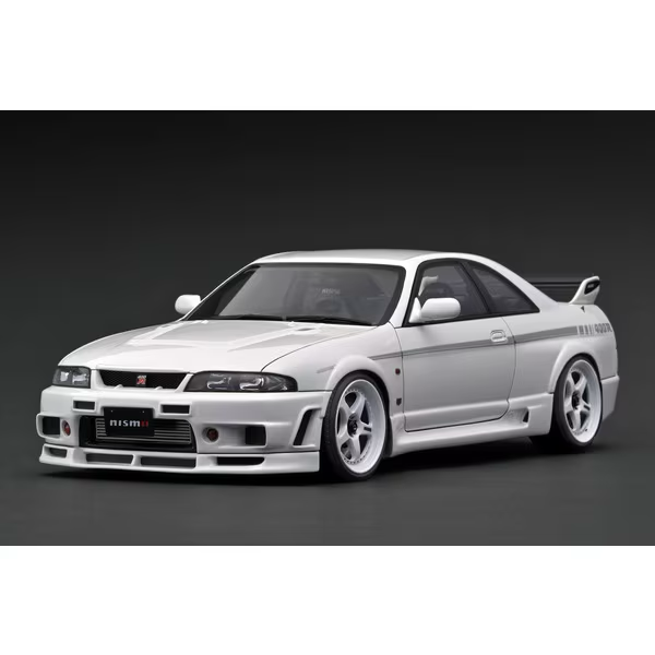Ignition Model IG3653 1/18 NISMO 400R BCNR33 White Resin Model Car JDM Skyline