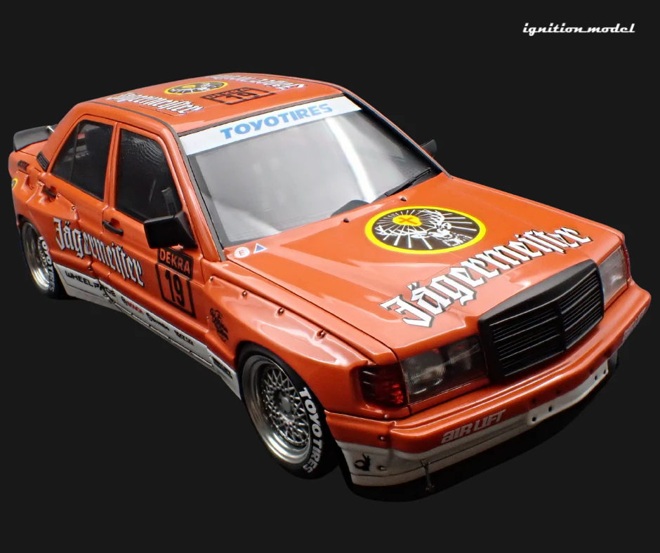 Ignition Model IG3771 1/18 PANDEM 190 Jaegermeister Livery Orange