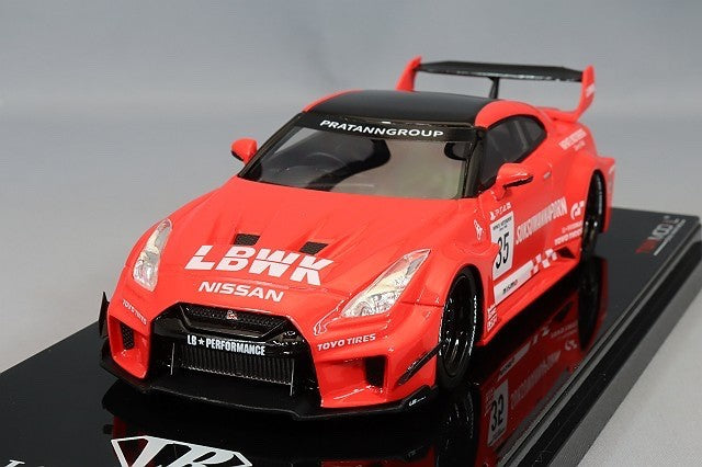 TrueScale TSMV0010 1/43 LB-Silhouette WORKS GT Nissan 35GT-RR Ver.1 2023 Red