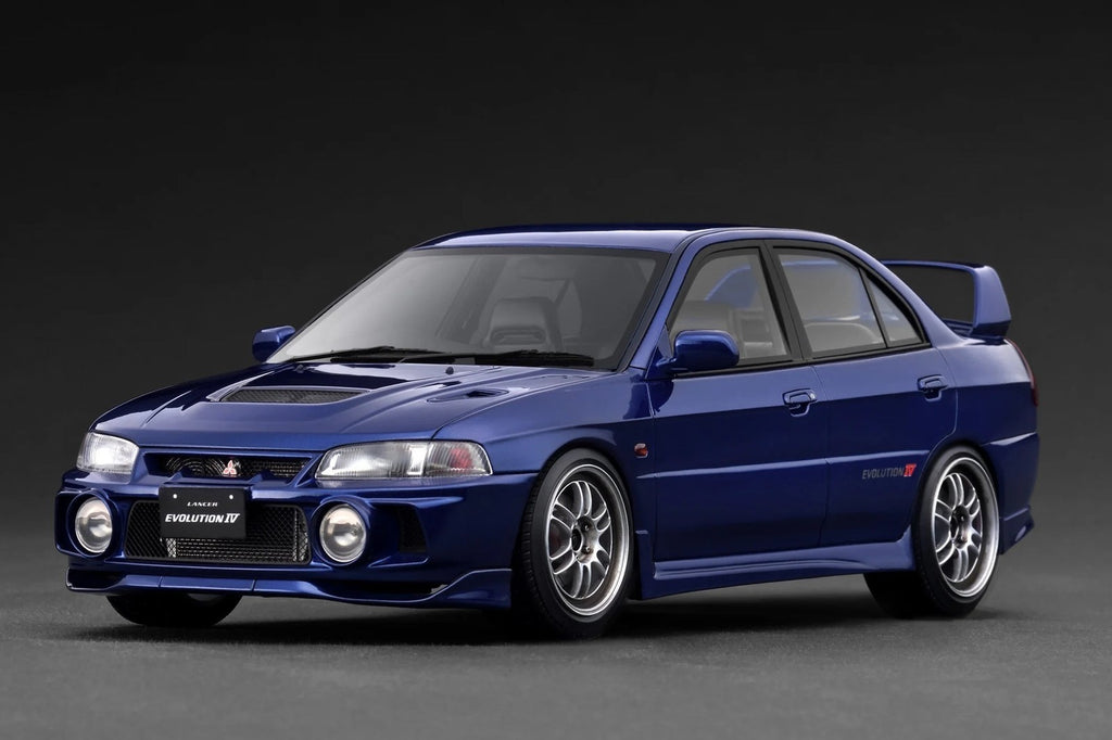 Ignition Model IG3784 1/18 Mitsubishi Lancer Evolution IV 2025 Blue