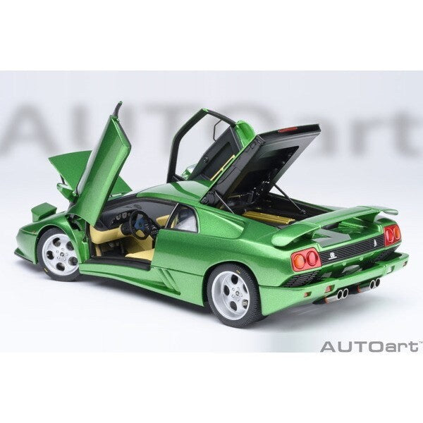 AUTOart 79150 1/18 Lamborghini Diablo SE30 Metallic Green Die-Cast Model Car