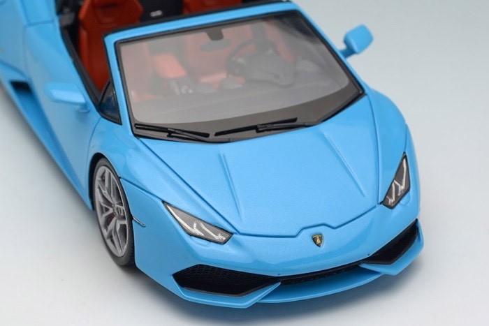 EIDOLON EM342A1 1/43 Lamborghini Huracan LP610-4 Spider Pearl Light Blue Resin