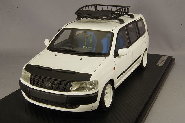 Ignition Model IG1646 1/18 Toyota Probox GL NCP51V Shakotan White Resin