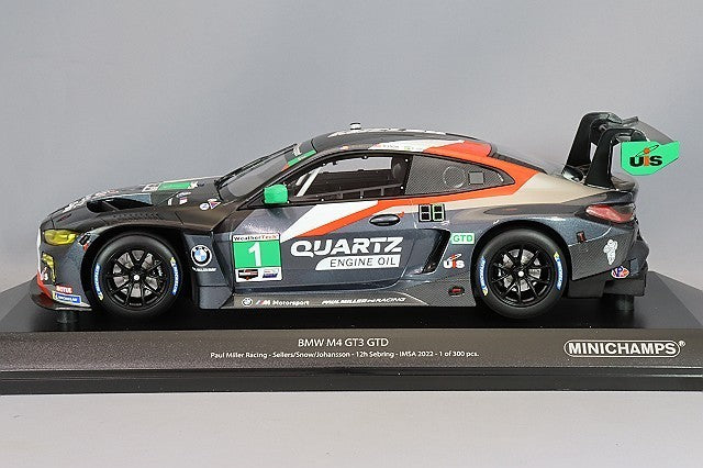 Minichamps MC155222001 1/18 BMW M4 GT3 Sebring 2022