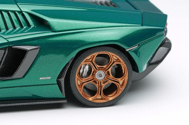 EIDOLON EM740C 1/43 Lamborghini Countach LPI 800-4 Green Resin Limited 112pcs