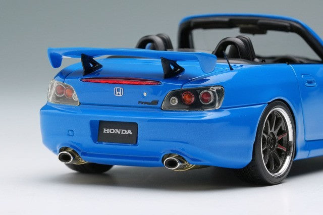 EIDOLON EM829A 1/43 Honda S2000 AP2 Type-S 2007 Apex Blue Pearl Limited 50pcs