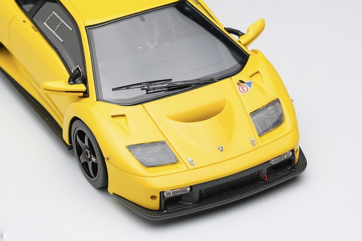 Make Up EIDOLON EM786A 1/43 Lamborghini Diablo GTR 1999 Yellow Resin