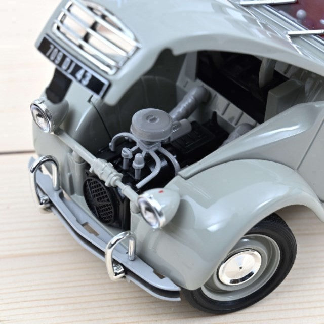 Norev NO181430 1/18 Citroen 2CV AZAM 1966 Rose Grey Diecast