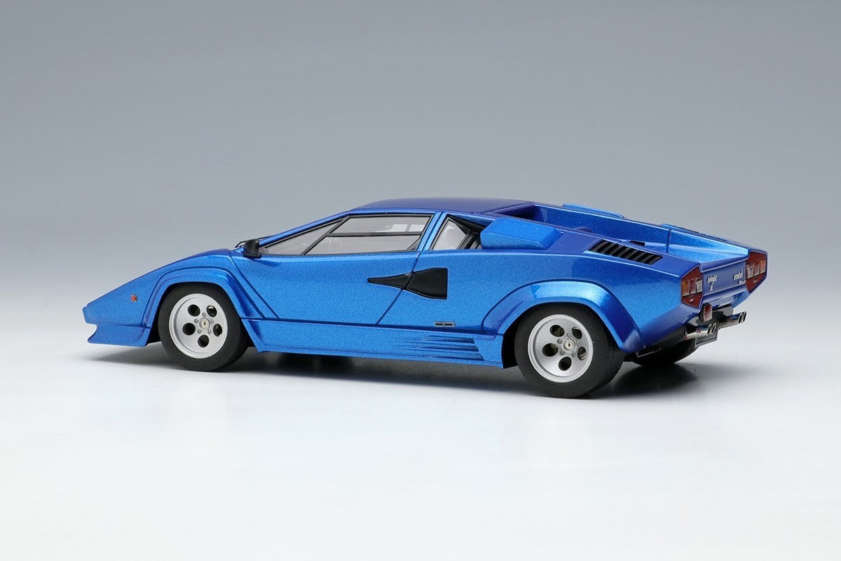 Make Up EIDOLON EM652C 1/43 Lamborghini Countach LP5000 QV Metallic Blue 1988