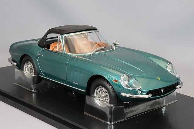 KK Scale KKDC180237 1/18 Ferrari 275 GTB4 NART Spider Green Metallic