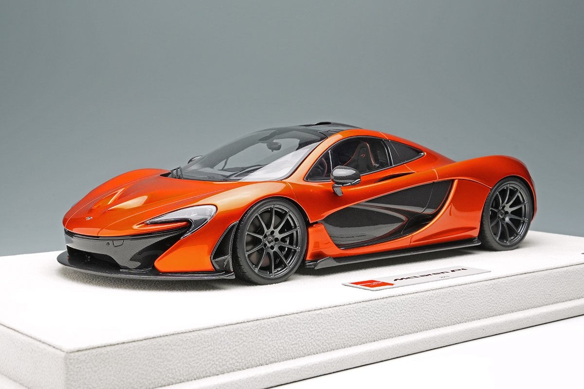 Make Up EIDOLON EML149C 1/18 McLaren P1 2013 Volcano Orange Limited 80pcs