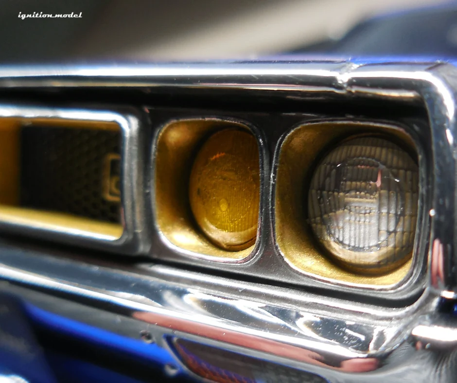 Ignition Model IG3272 1/18 Nissan Skyline Kenmeri GC110 GT-X Blue Resin