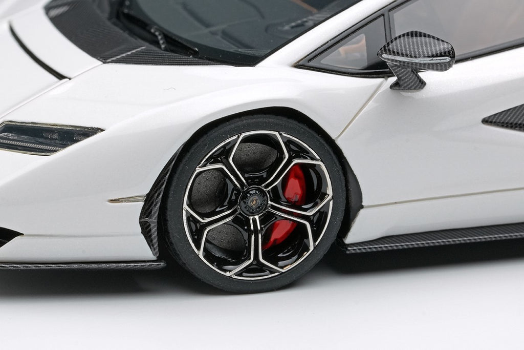 EIDOLON EM740A 1/43 Lamborghini Countach LPI 800-4 2022 Pearl White Resin Car