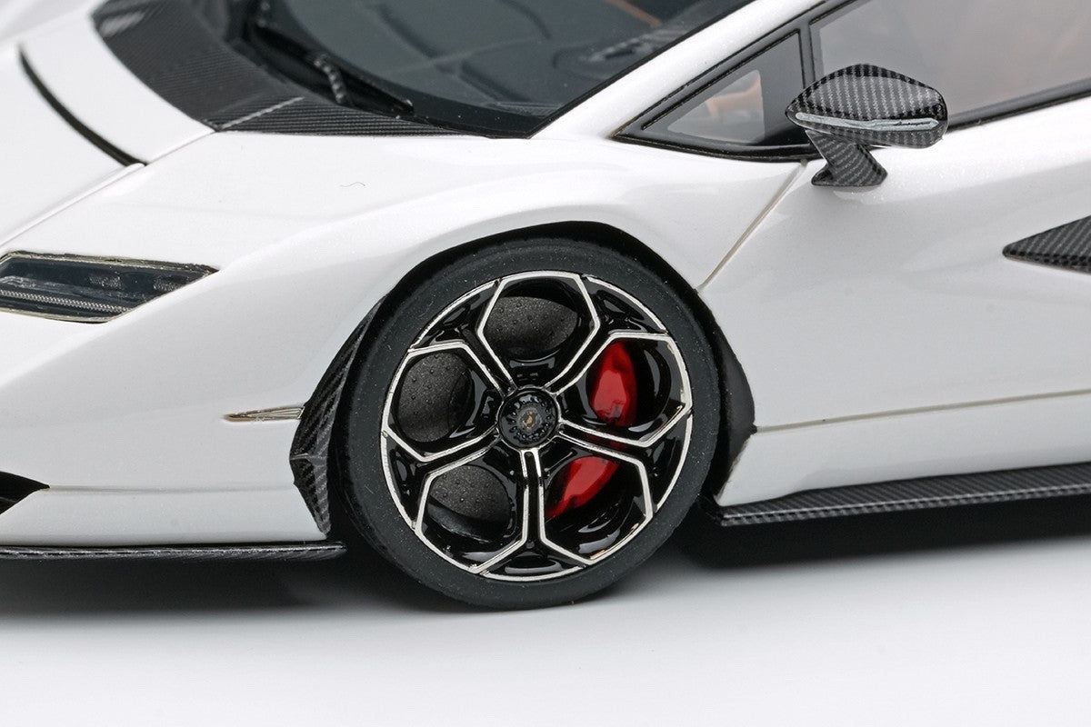 EIDOLON EM740A 1/43 Lamborghini Countach LPI 800-4 2022 Pearl White Resin Car