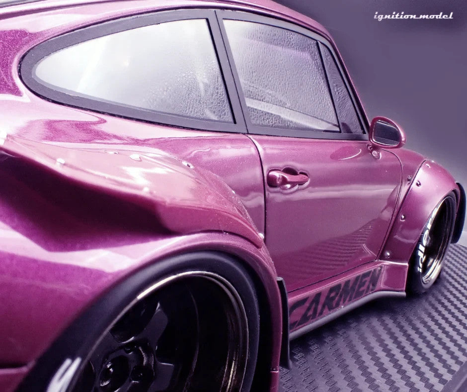 Ignition Model IG3623 1/18 RWB Porsche 993 Purple Metallic Resin