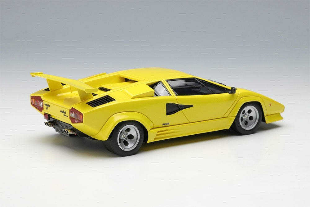 Make Up EIDOLON EM652E 1/43 Lamborghini Countach LP5000 QV Yellow/Black 1988