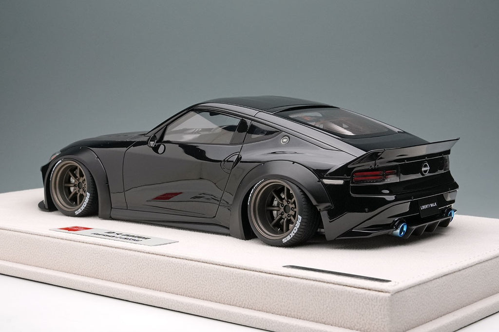 Make Up EIDOLON EML137D 1/18 LB nation Nissan Fairlady Z RZ34 Black Metallic