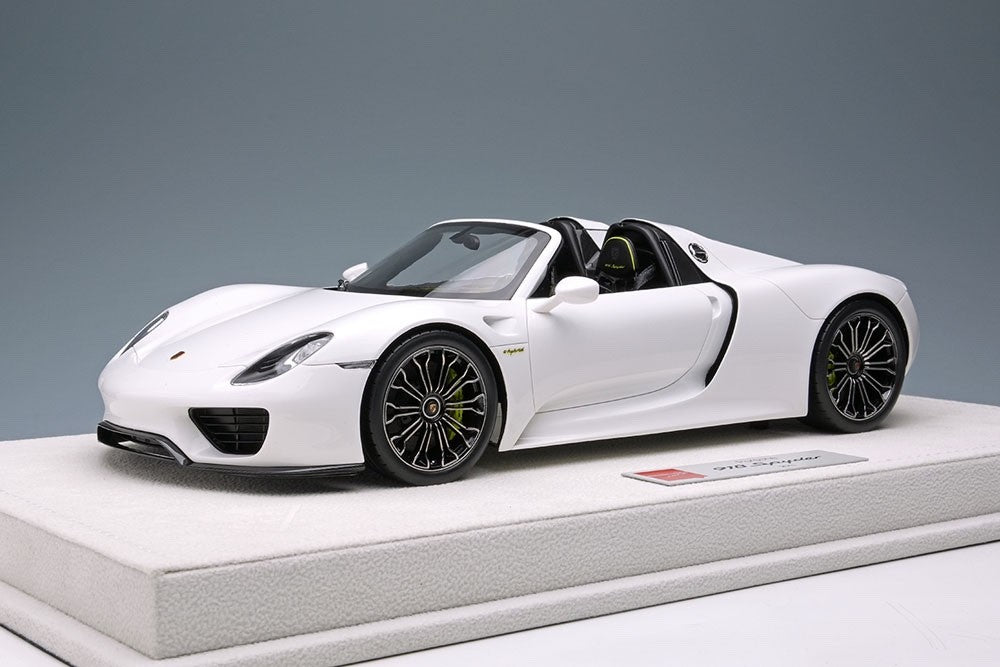 EIDOLON EML045B 1/18 Porsche 918 Spyder 2011 White Resin