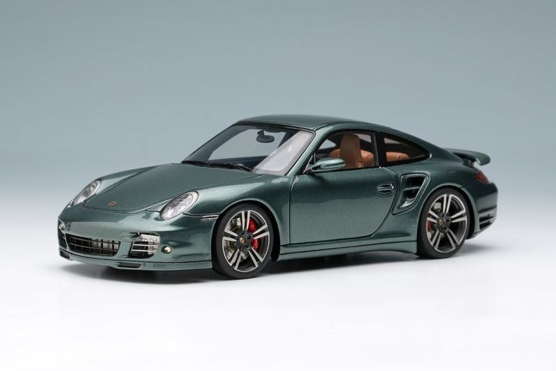 Make Up Eidolon EM619E 1/43 Porsche 911 (997.2) Turbo 2010 Malachite Green