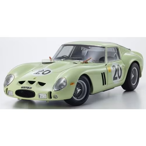 Kyosho KS08438E 1/18 Ferrari 250 GTO Le Mans 1962 Green Diecast