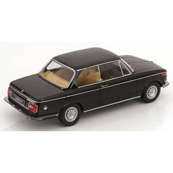 KK Scale KKDC181143 - 1/18 BMW 2002 tii 2nd Series 1974 Black