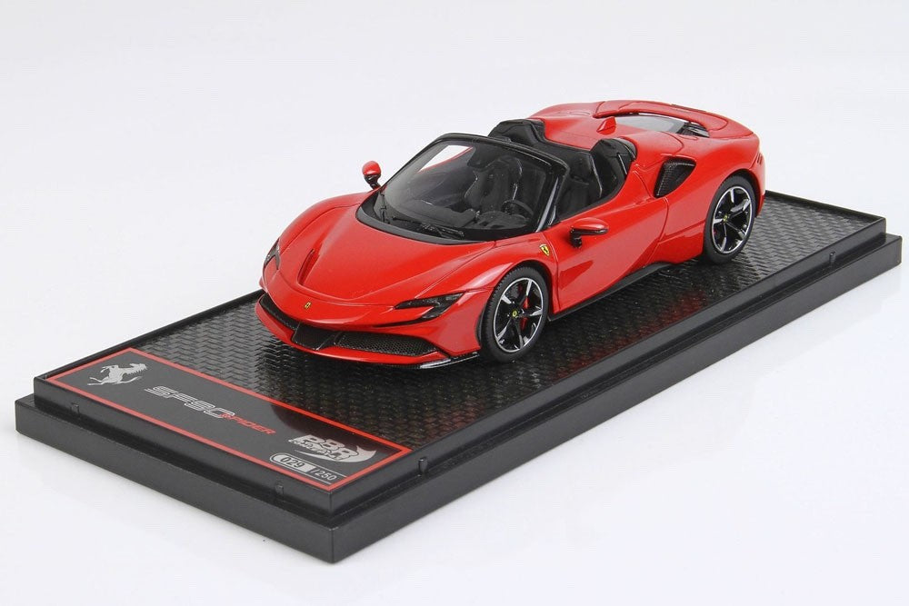 BBR BBRC244C 1/43 Ferrari SF90 Spider Rosso Corsa 322 Red Resin Ltd 250pcs