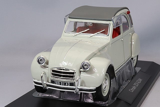 Norev NO181430 1/18 Citroen 2CV AZAM 1966 Rose Grey Diecast