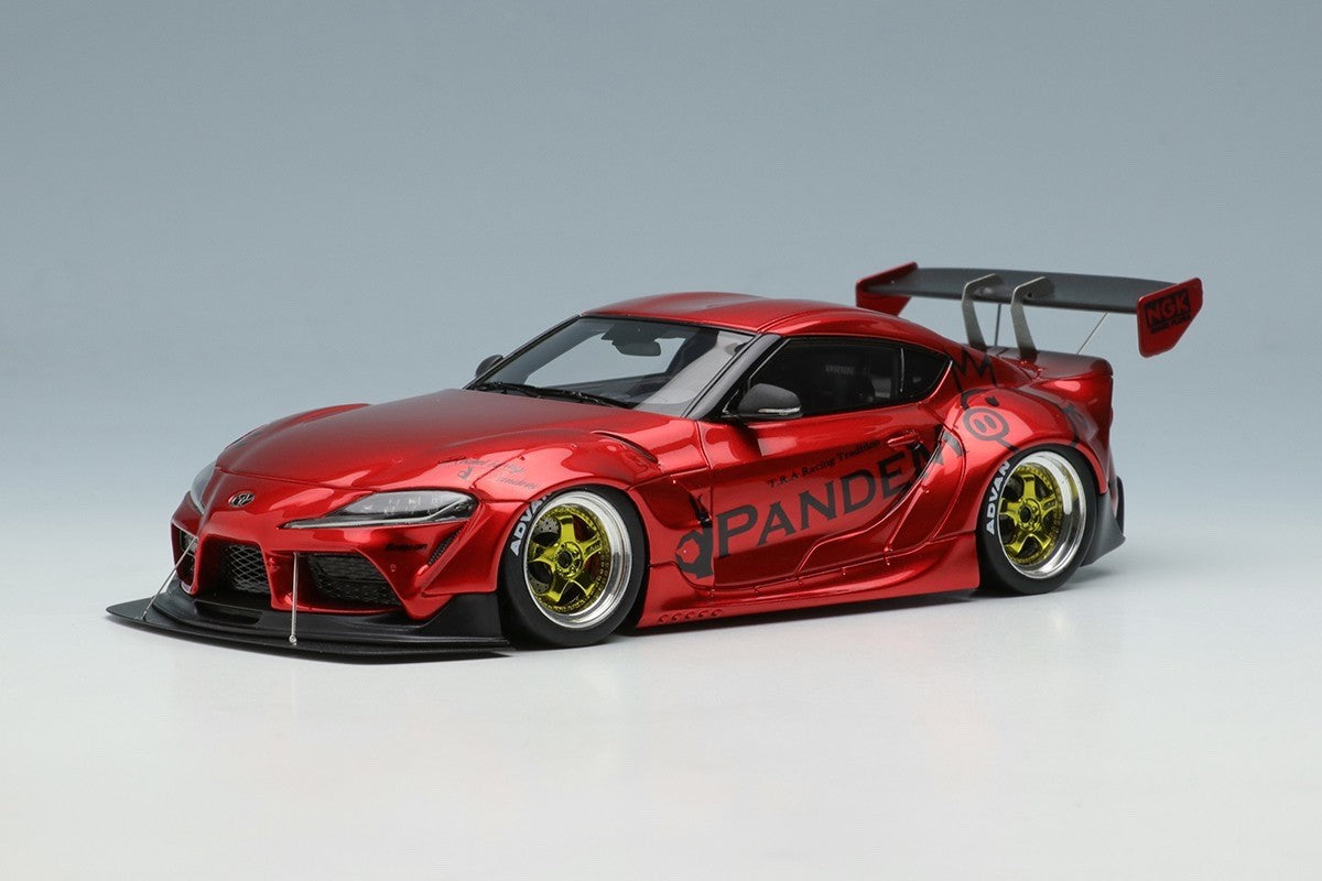 Make Up EIDOLON RB007E 1/43 Pandem GR Supra Ver1.5 Candy Red Widebody 2019