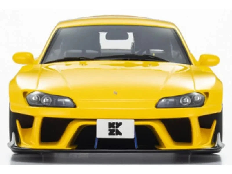 Kyosho KSR18066Y 1/18 Nissan Silvia S15 Khyzyl Saleem Yellow Resin