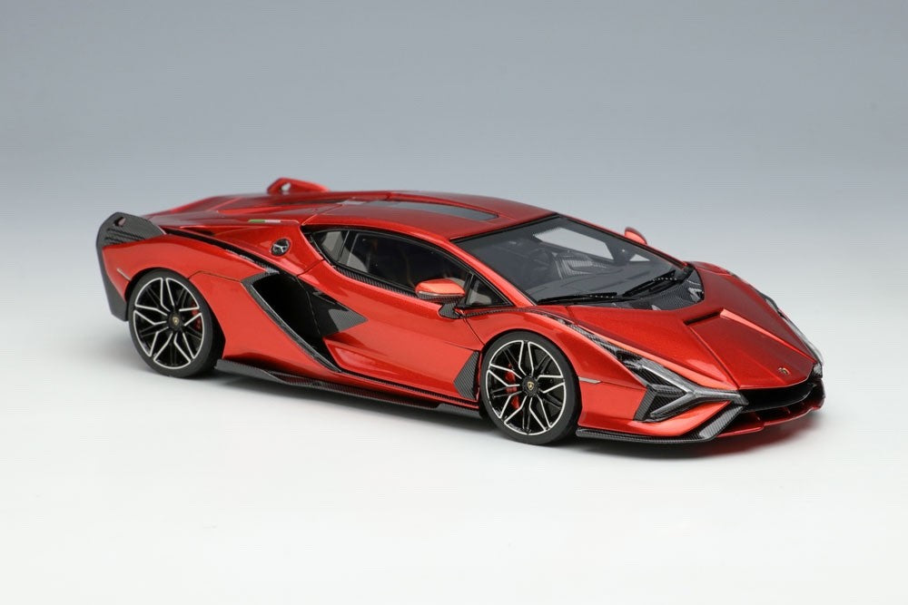 EIDOLON EM533C 1/43 Lamborghini Sian FKP37 2019 Arancio Bruciato Limited 80pcs